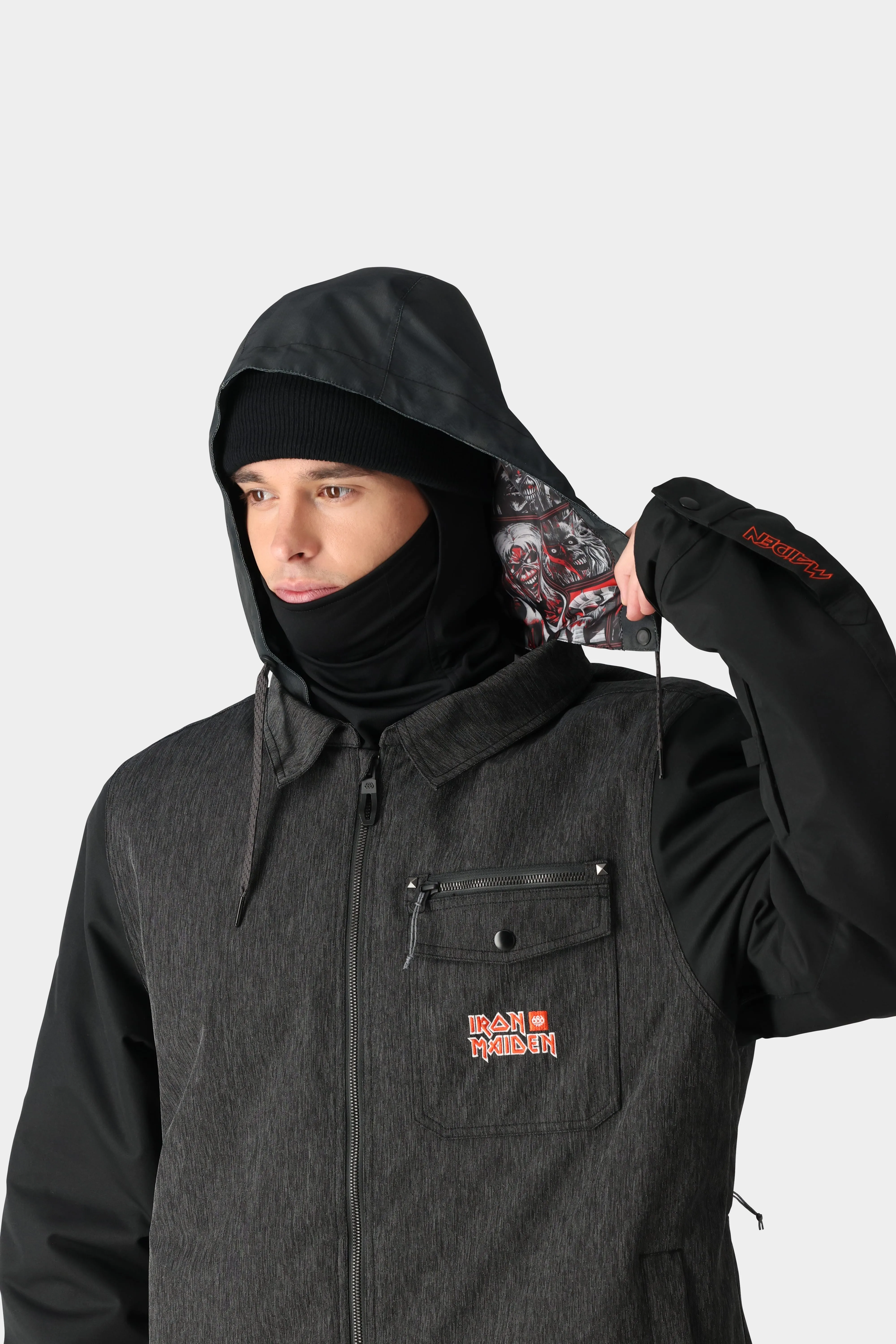 686x Iron Maiden Men's Insulated Battle Jacket