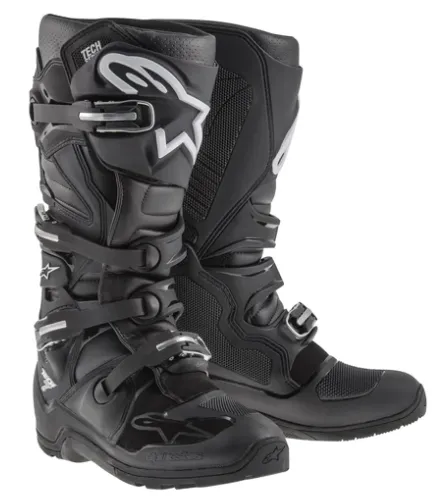 Alpinestars Tech 7 Enduro Boots Black Motocross Boots
