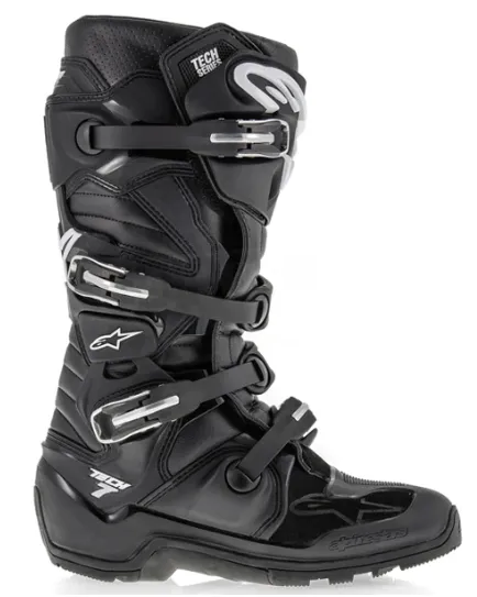 Alpinestars Tech 7 Enduro Boots Black Motocross Boots