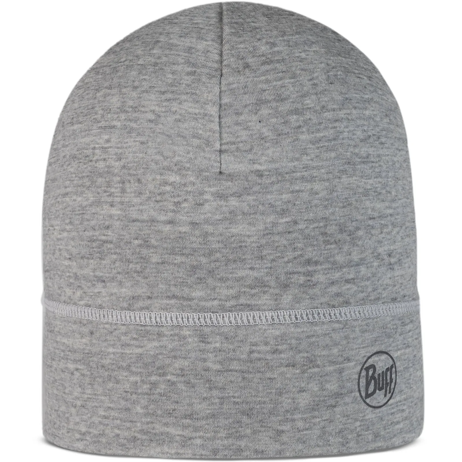 Buff Unisex Merino Wool Lightweight Beanie Hat - Light Grey