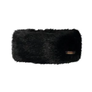 Faux Fur Headband - Black