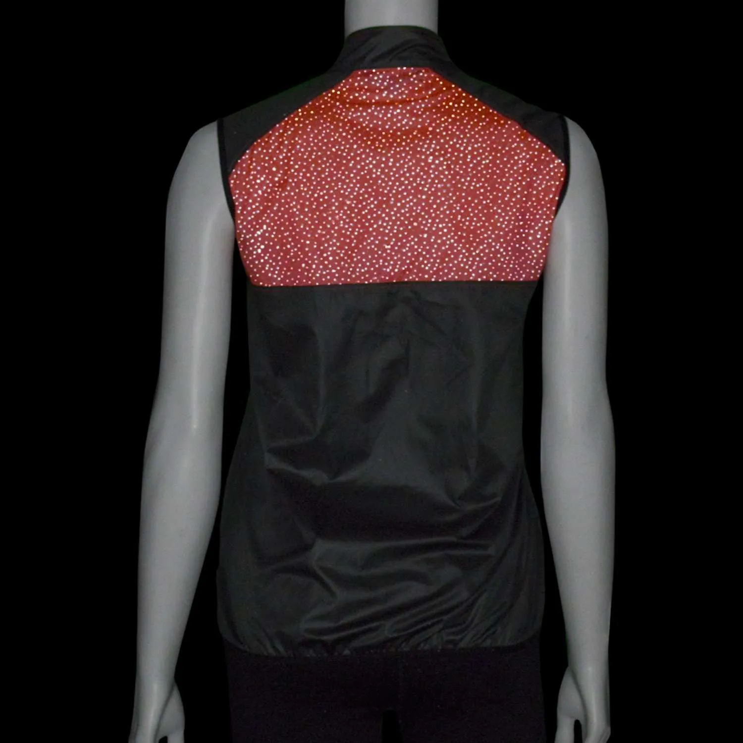 FINAL SALE: Venture Packable Women's Reflective Vest in Graphite / Coral Glo