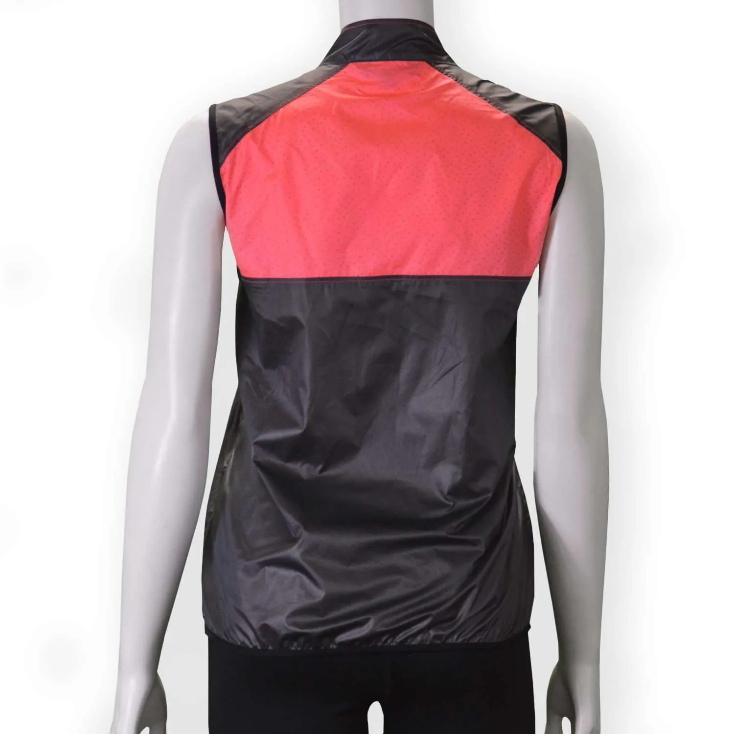 FINAL SALE: Venture Packable Women's Reflective Vest in Graphite / Coral Glo
