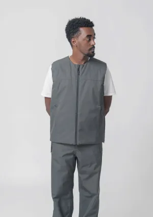 Gore-Tex 2L Insulated Padded Vest Coal Grey