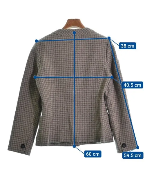 HANAE MORI Collarless jackets
