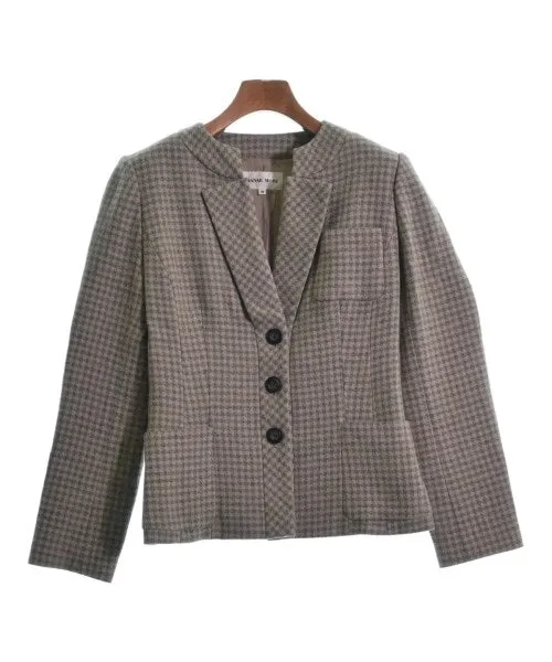 HANAE MORI Collarless jackets