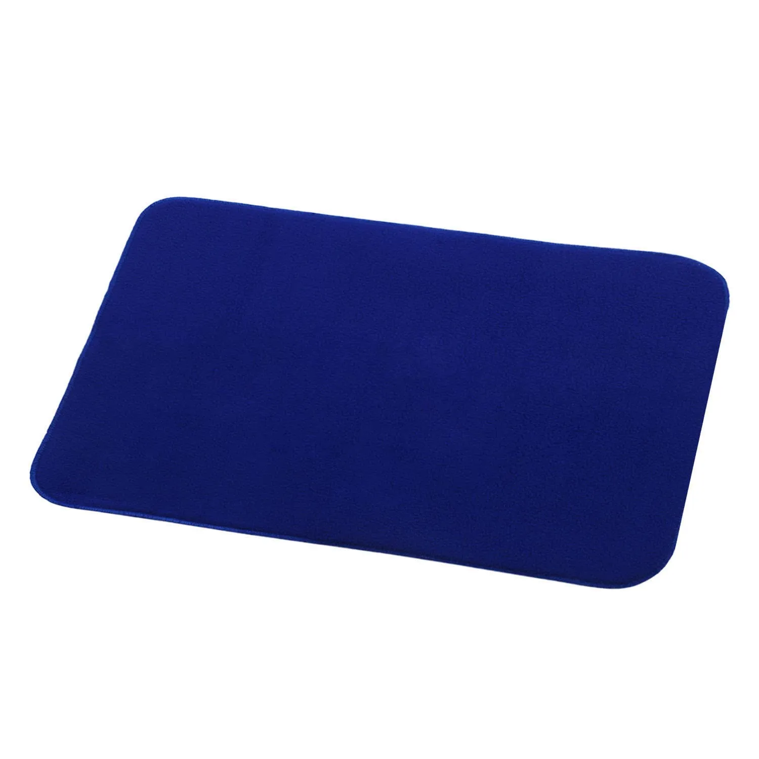 Heart Home Microfiber Reversible Dish Drying Mat with Absorbent Parity for Kitchen 27"x 19",Pack of 3 (Blue)
