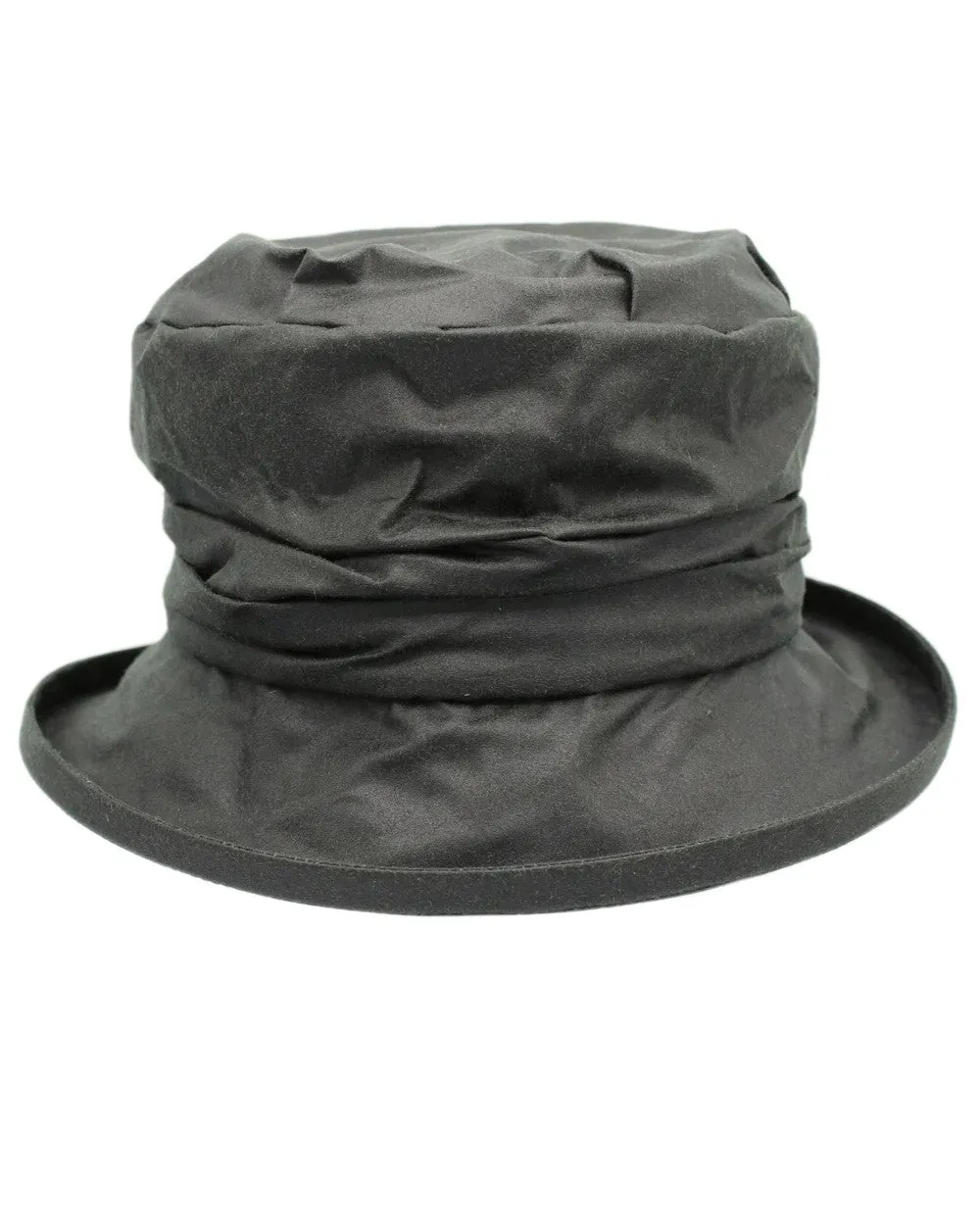 Heather Lorna Ruched Wax Hat