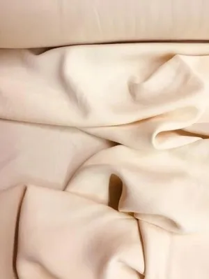 Italian Vanilla Cream Stretch Viscose Crepe
