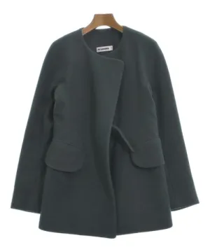JIL SANDER Collarless jackets