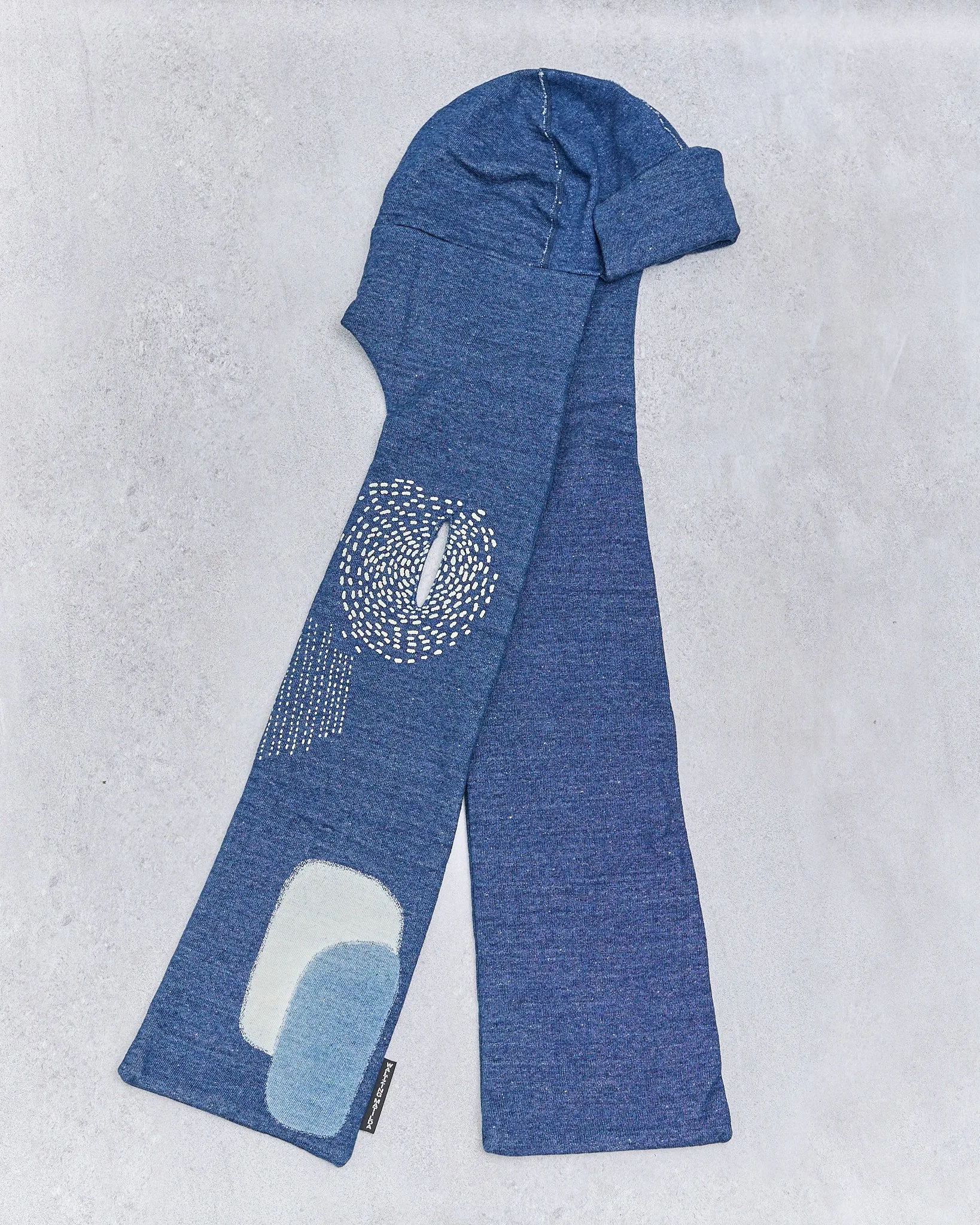 Kapital Ing Swt Knit Nora Gale Cap, Indigo