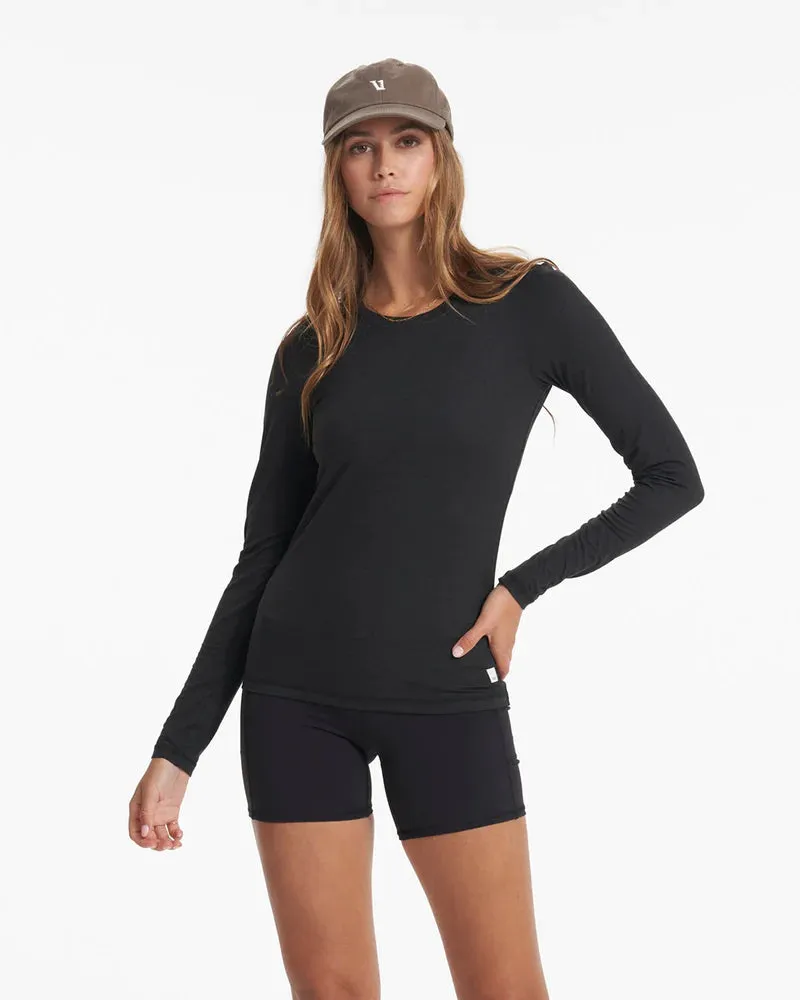 Lux Crew LS: Black