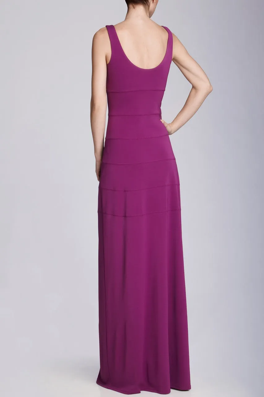 Matte Jersey Swing Maxi Dress