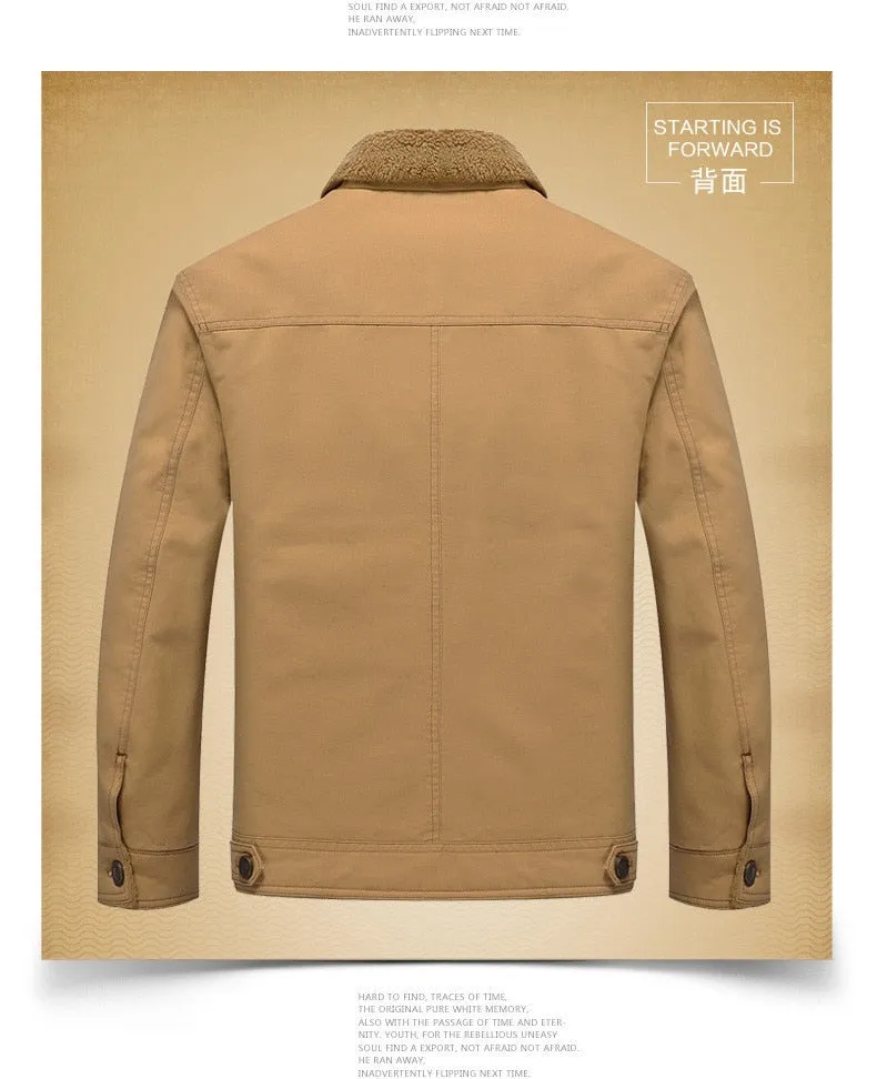 Men Jacket Winter Military Bomber Jackets