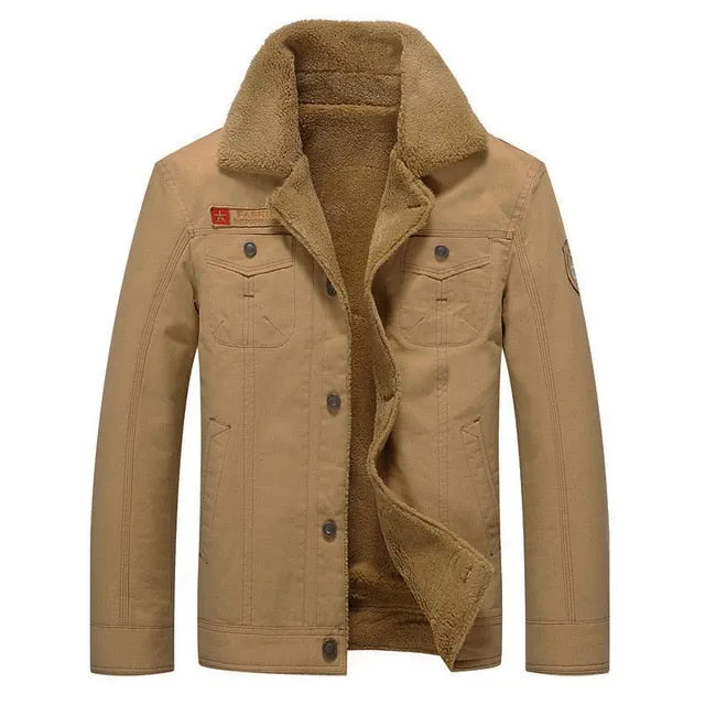 Men Jacket Winter Military Bomber Jackets
