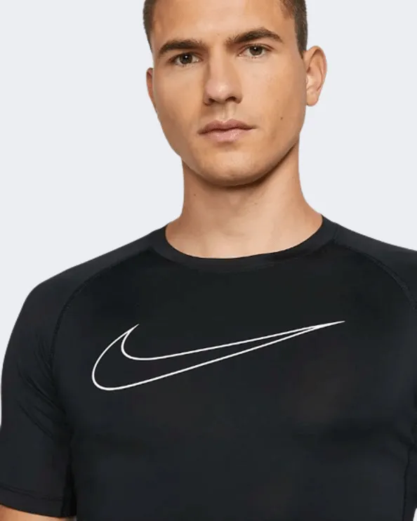 Nike Pro Dri-Fit Men Training T-Shirt Black/White Dd1992-010