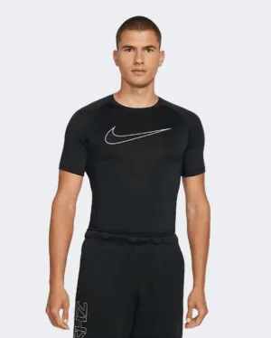 Nike Pro Dri-Fit Men Training T-Shirt Black/White Dd1992-010