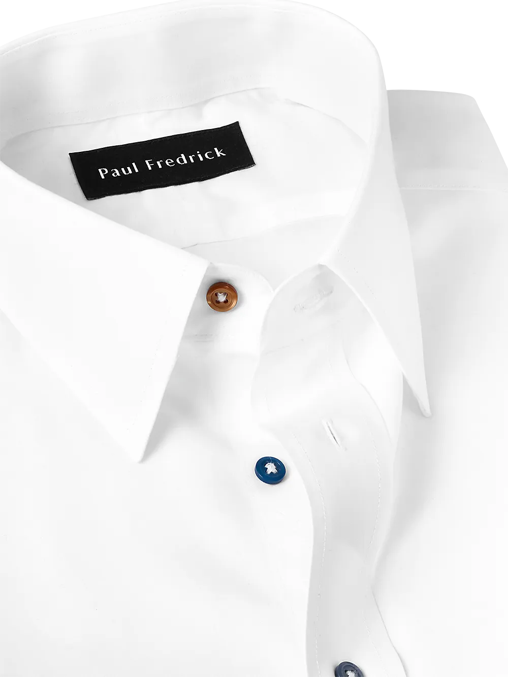 Non-Iron Cotton Solid Dress Shirt - White