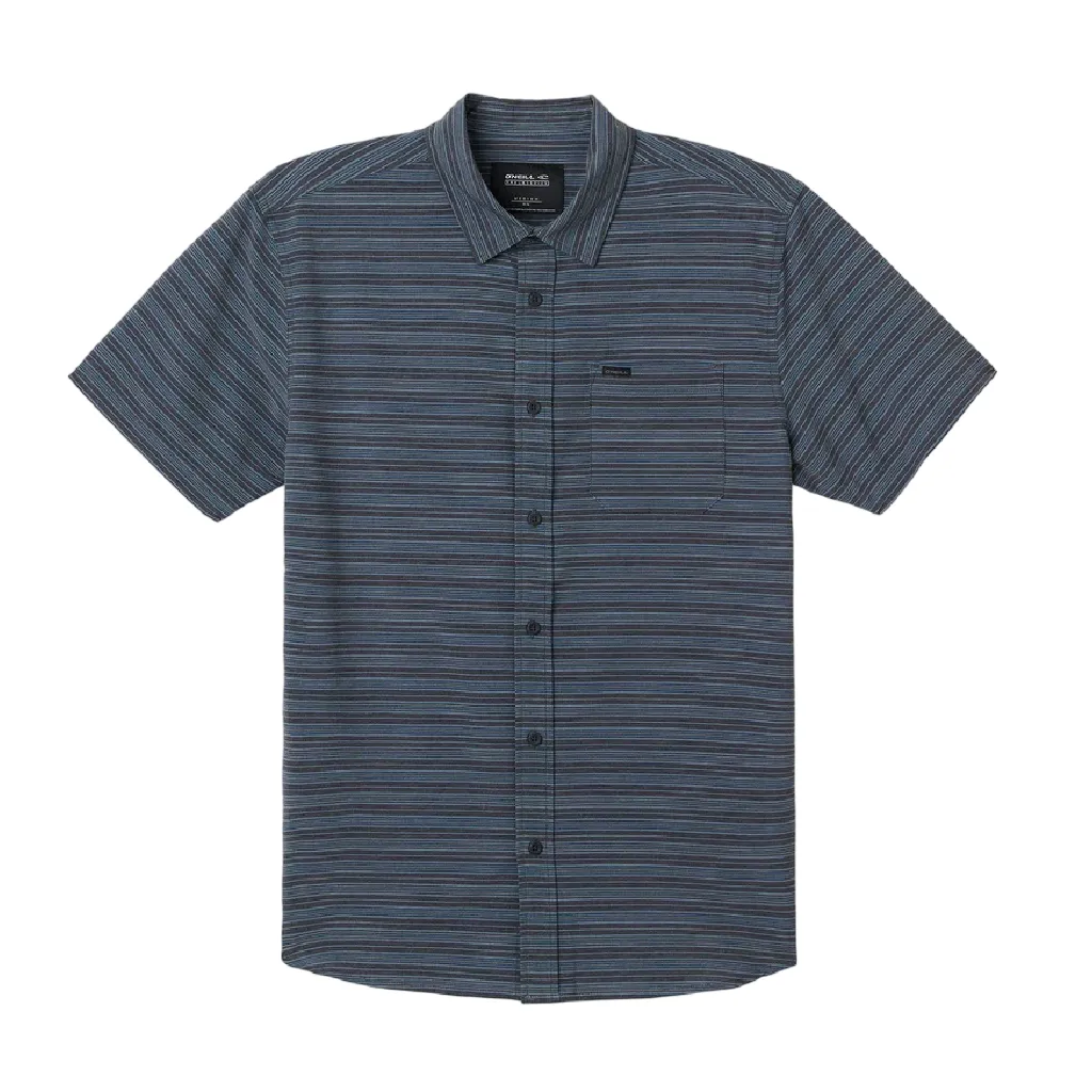 O'Neill Men's TRVLR UPF Traverse Stripe Shirt - Standard