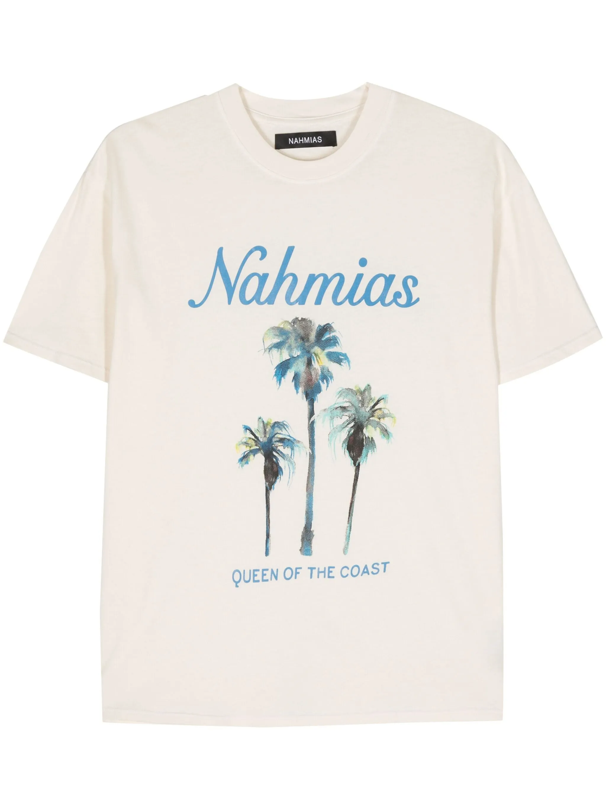 PALM TREE COAST LOGO PRINT T-SHIRT
