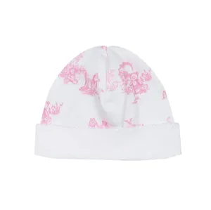Pink Toile Hat