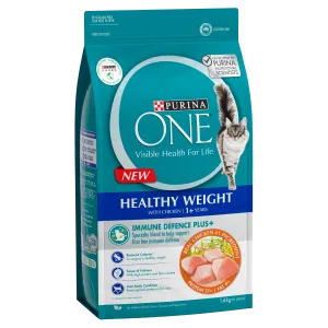 Purina ONE Healthy Weight With Chicken Adult Dry Cat Food 1.4kg