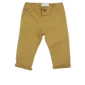 REDTAG Boy's Tan Casual Trousers