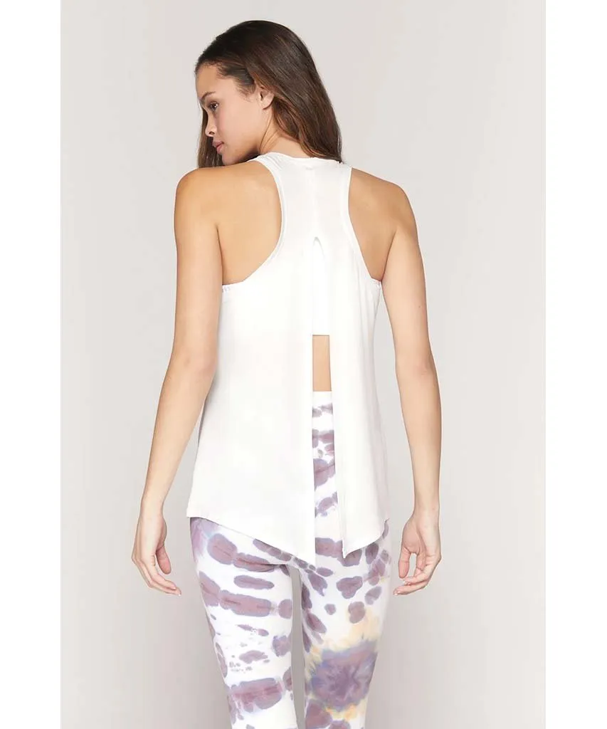 Stay Gold Tie Back Tank