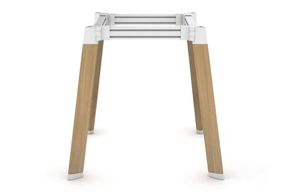 Switch Dry Bar Table Frame - Round [Wood imprint]