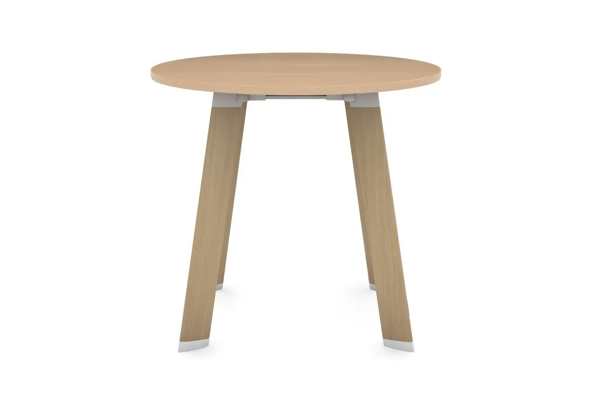 Switch Dry Bar Table Frame - Round [Wood imprint]