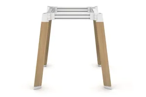 Switch Dry Bar Table Frame - Round [Wood imprint]
