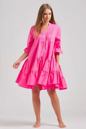 The Sindy Oversized Dress | Hot Pink