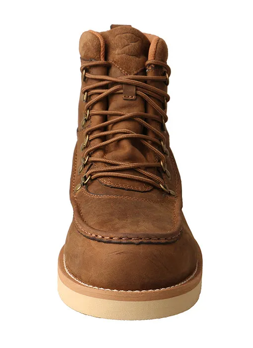 Twisted X Men's Distressed Saddle Waterproof Safety Toe Casual Shoe MCAAW01